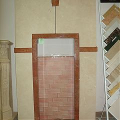 Портал ARTE KF* (Crema Marfil Y Rojo Alic) с адапт.пл (115х50х2см-2шт,50х50х2см-1шт)